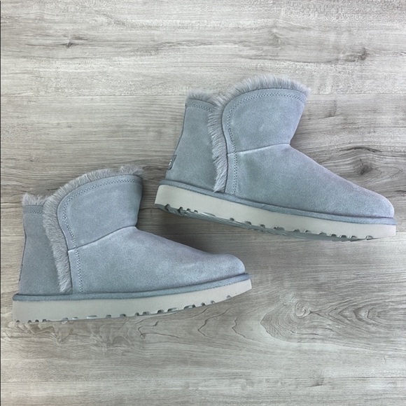 🍁 UGG 🍁 Classic Mini Fluff High-Low GEYSER BOOT - Picture 10 of 13
